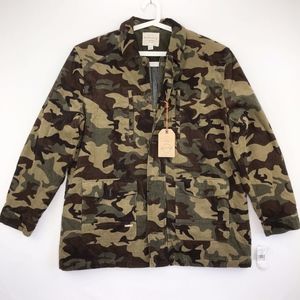 Weatherproof Vintage Mens Corduroy Camo Jacket